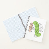 Plant liefhebber You Grow Girl Quote Notitieboek (Binnen)