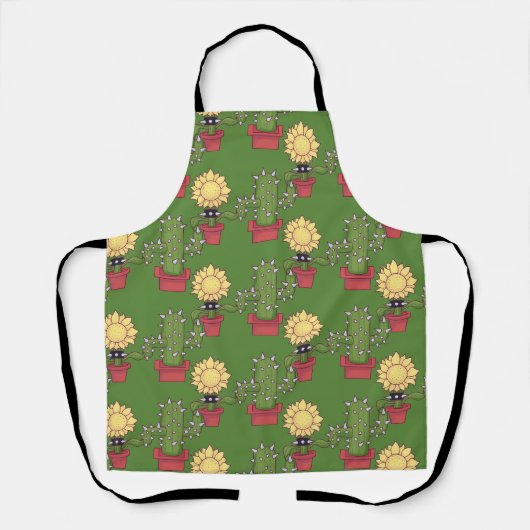 Plant liefhebbers schort (Voorkant)