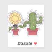 Plant liefhebbers sticker (Vel)