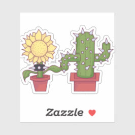 Plant liefhebbers sticker