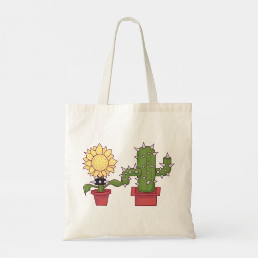Plant liefhebbers tote bag (Achterkant)