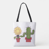 Plant liefhebbers tote bag (Achterkant)