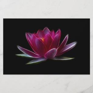 Plant Lotus Flower Water Briefpapier