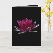 Plant Lotus Flower Water Kaart (Gele Bloem)