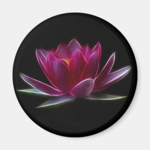 Plant Lotus Flower Water Magneet