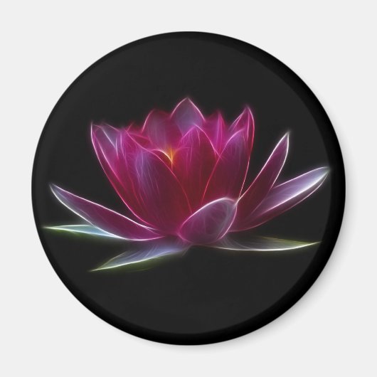 Plant Lotus Flower Water Magneet (Voorkant)