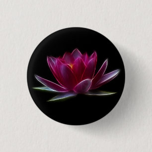 Plant Lotus Flower Water Ronde Button 3,2 Cm