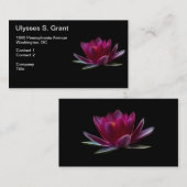 Plant Lotus Flower Water Visitekaartje (Voorkant / Achterkant)