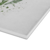 Plant Lover Abstract Monstera Leaf Snijplank (Hoek)