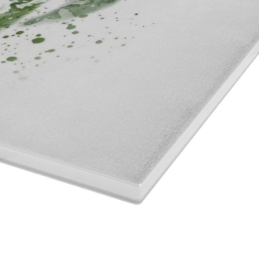 Plant Lover Abstract Monstera Leaf Snijplank (Hoek)