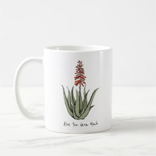 Plant Lover Aloë You Vera Much Cactus Koffiemok