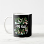 Plant Lover and Gardener Pot Head Succulent Koffiemok (Links)