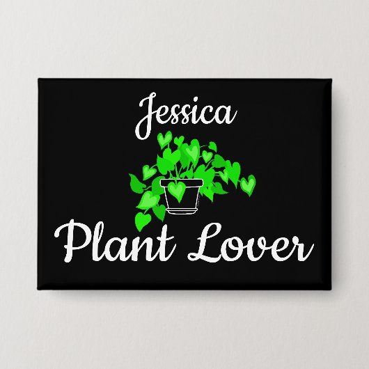Plant Lover Button (Voorkant)