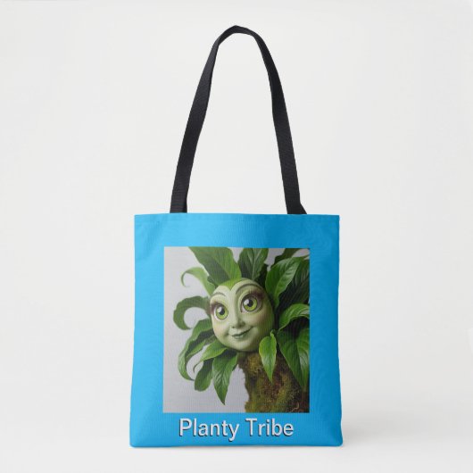 Plant Lover Canvas tas (Voorkant)
