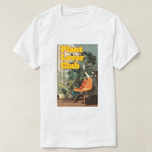 Plant Lover Club T-Shirt (Design voorkant)
