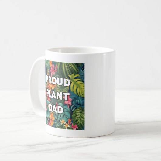 Plant Lover Coffee Mok (Voorkant links)