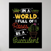 Plant Lover is een succes Poster (Voorkant)