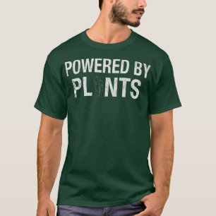 Plant Lover Mannen Vrouwen aangedreven door Plante T-shirt