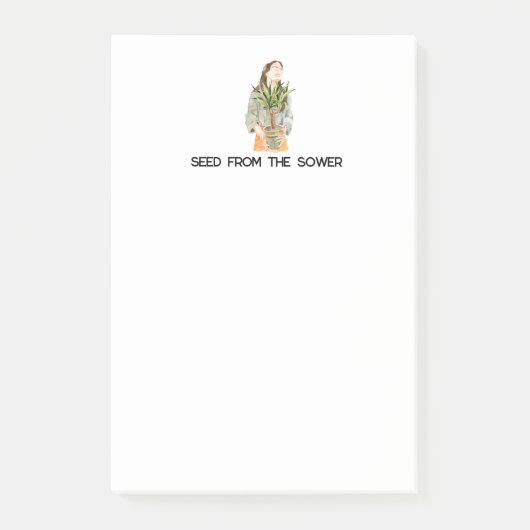 Plant Lover Post it Notes (Voorkant)