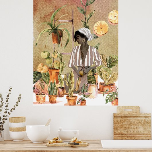 Plant Lover Poster (Keuken)