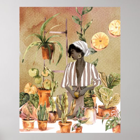 Plant Lover Poster (Voorkant)