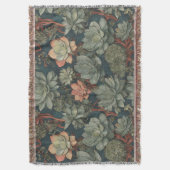 Plant Lover Succulenten Patroon Deken (Voorkant Verticaal)