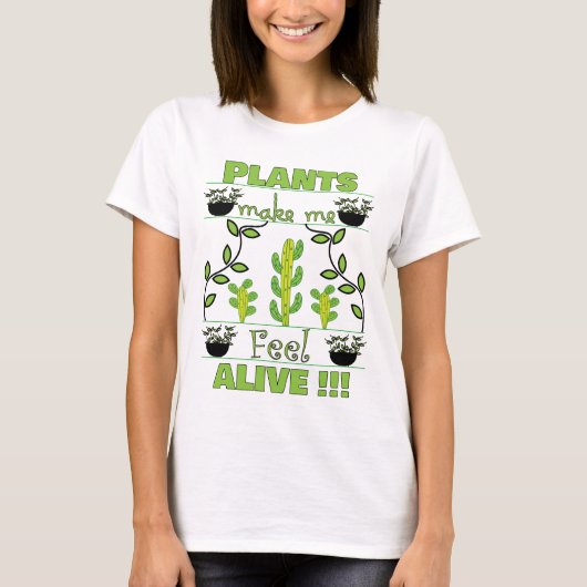 Plant Lover T-shirt (Voorkant)