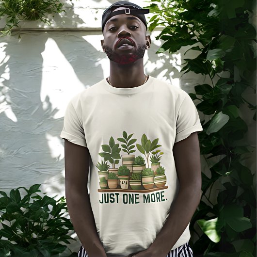 Plant Lover T-shirt - NOG EEN MINIMALISTISCHE PLA