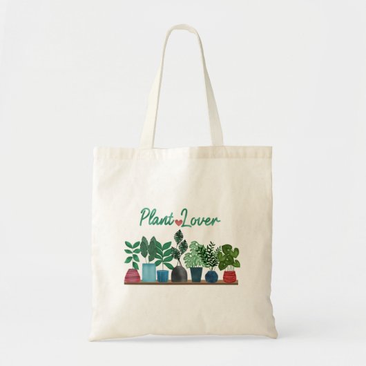 Plant Lover Tote Bag (Voorkant)