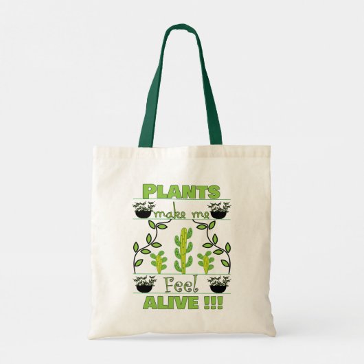 Plant Lover Tote Bag (Achterkant)
