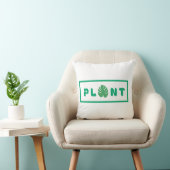 plant lover with a green heart kussen (Stoel)