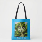 Plant Lovers Canvas tas (Voorkant)