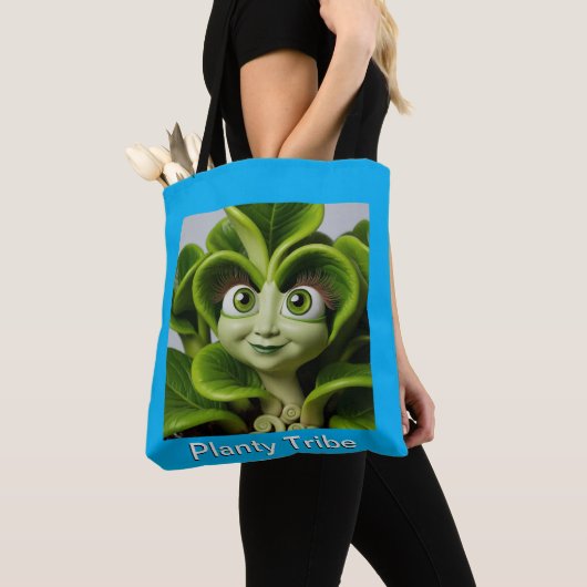 Plant Lovers Canvas tas (Dichtbij)