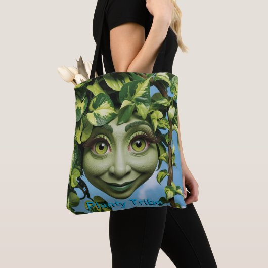 Plant Lovers Canvas tas (Dichtbij)