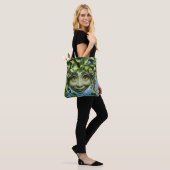 Plant Lovers Canvas tas (Op model)