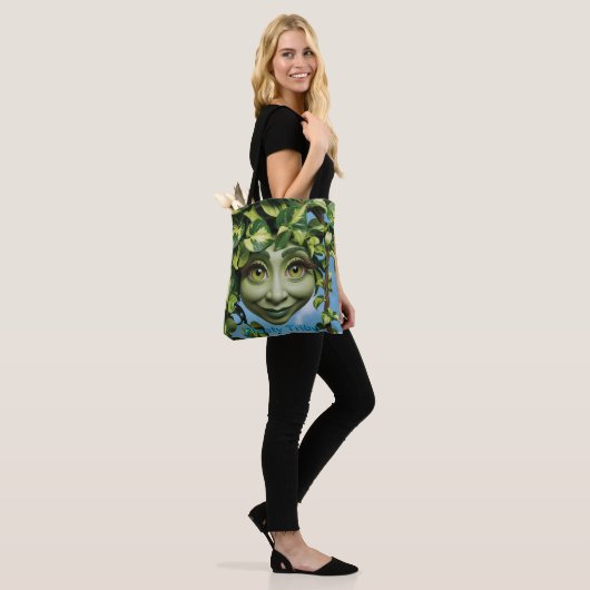 Plant Lovers Canvas tas (Op model)