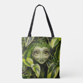 Plant Lovers Canvas tas (Achterkant)