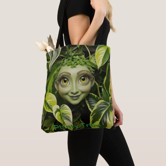 Plant Lovers Canvas tas (Dichtbij)