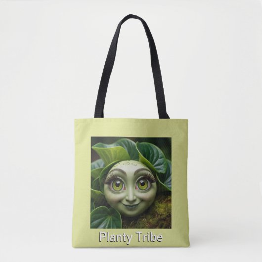 Plant Lovers Canvas tas (Voorkant)