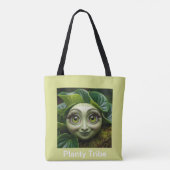 Plant Lovers Canvas tas (Achterkant)