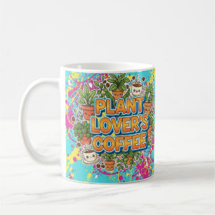 Plant Lover's Coffee - Schattigee koffie Mok voor 