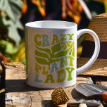 Plant Lovers Custom Koffiemok<br><div class="desc">Maak je klaar om je plant obsessie te verheffen met deze levendige "Crazy Plant Lady" mok! Perfect als een plant liefhebber cadeau, deze mok is aanpasbaar, zodat u de naam van uw favoriete plant gekke dame toe te voegen en maak het uniek van hen. Of je nu 's ochtends koffie...</div>