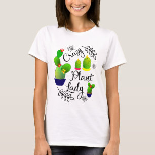 Plant Lovers Fun Cactus Succulent T-shirt