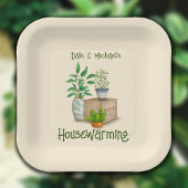 Plant Lovers Housewarming Papier Bord