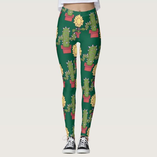 Plant Lovers Leggings (Voorkant)