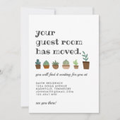 Plant lovers Moving Announding Kaart (Voorkant)