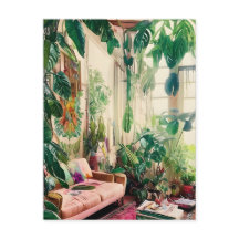 Plant Lovers Paradise Living Room