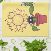 Plant Lovers Theedoek (Gevouwen)