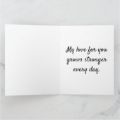 Plant Lover's Valentijn, zeg tegen mijn kleine bee Kaart (Binnen)