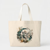 Plant Magick Grote Tote Bag (Voorkant)